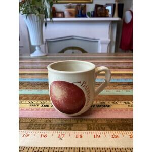 Vintage Hallmark Marjolein Bastin Apple Coffee Mug Nature's Sketchbook Ballerina